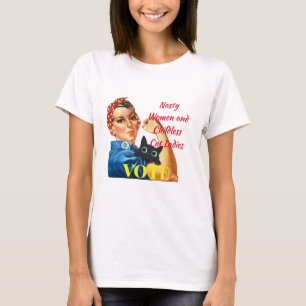 Nasty Women and Cat Ladies T-Shirt