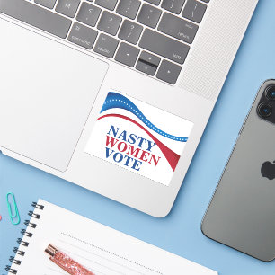 Nasty Women Vote Feminist Political Laptop