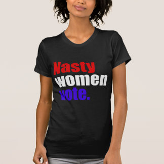 Nasty women vote. Fine Jersey Tee