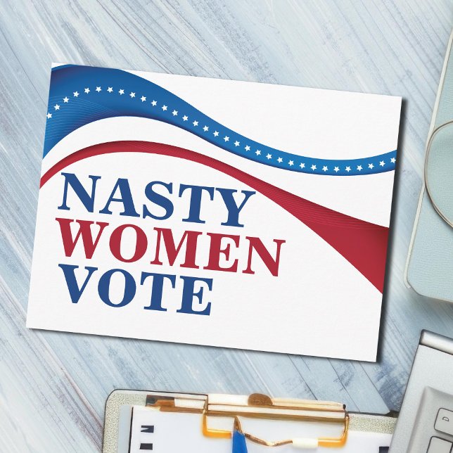 Nasty Women Vote Postcard (Creator Uploaded)