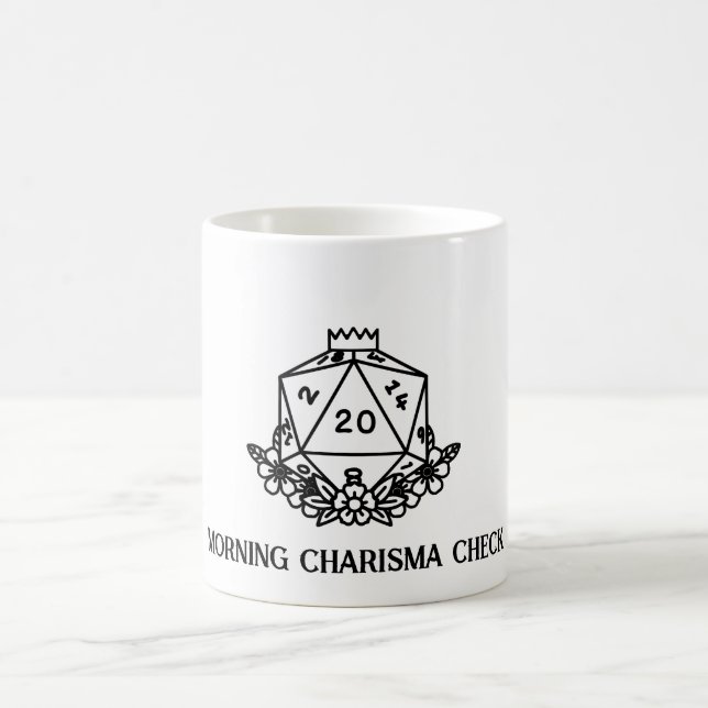 Nat20 Critical Success Coffee Mug (Center)