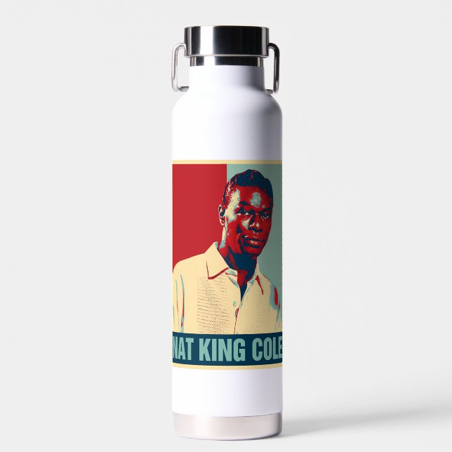Nat King Cole Water Bottle (Front)