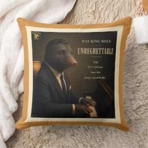 Nat King Mole: a Parody Cushion