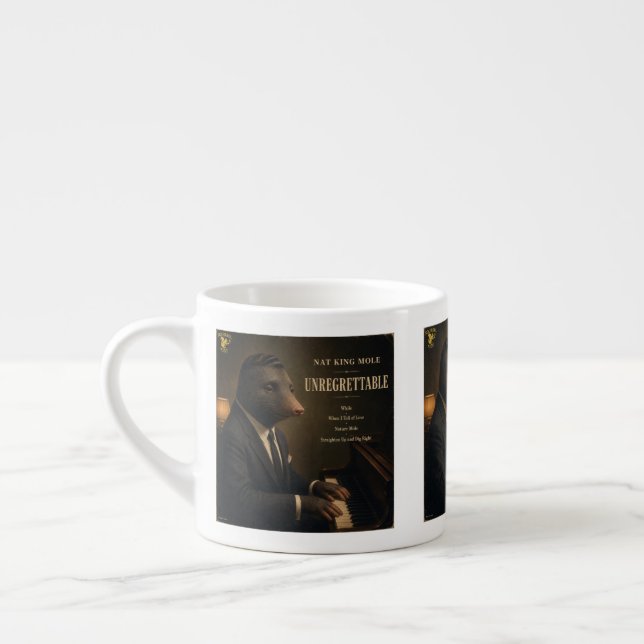 Nat King Mole Album: a Parody Espresso Cup (Left)