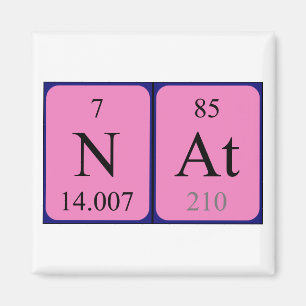 Nat periodic table name magnet