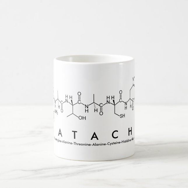 Natacha peptide name mug (Center)
