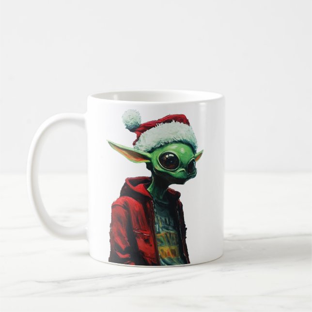 Natal Alien Coffee Mug (Left)