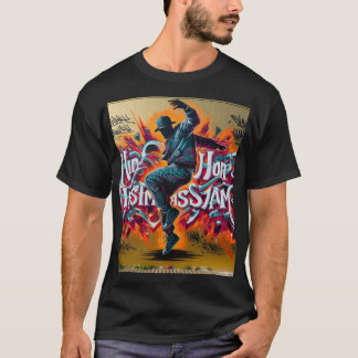 natal hiphop Camiseta T-Shirt