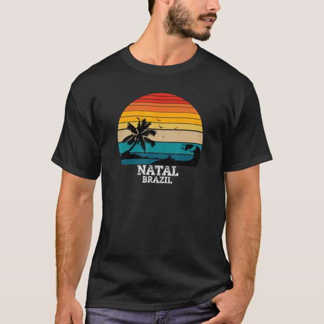 Natal Rio Grande Do Norte Brazil Vacation T-Shirt (Front)