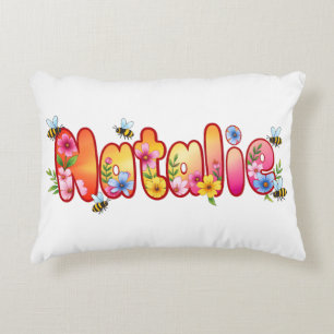 Natalie - Personalized Bee Pillow