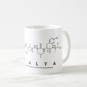 Natalya peptide name mug (Front Right)