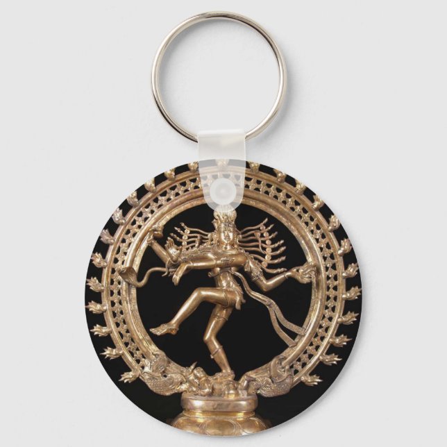 NATARAJ HINDU GOD KEY RING (Front)
