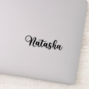 Natasha Name - Handwritten Calligraphy