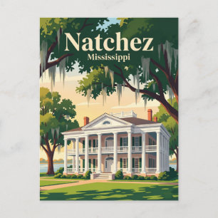 Natchez Mississippi Postcard