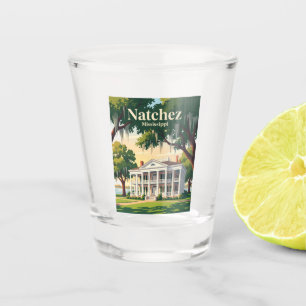Natchez Mississippi Shot Glass