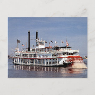 Natchez New Orleans Vintage Steamboat Postcard
