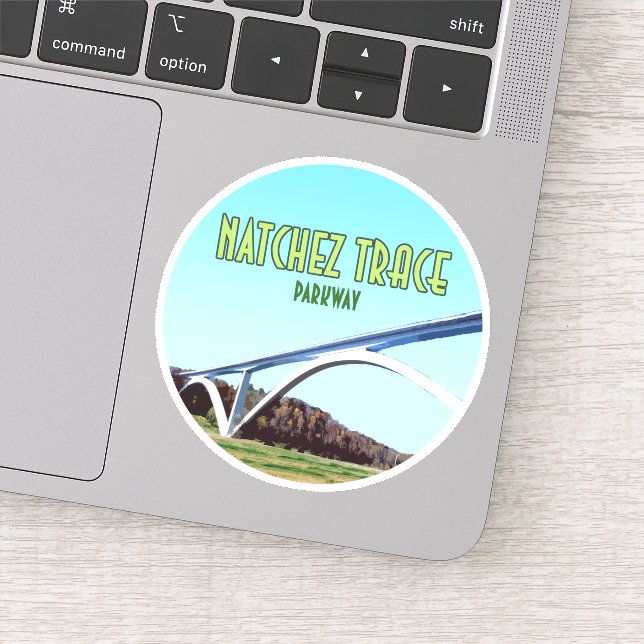 Natchez Trace Parkway Tennessee Mississippi (Detail)