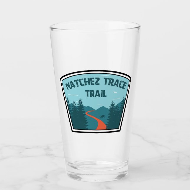 Natchez Trace Trail Glass (Front)