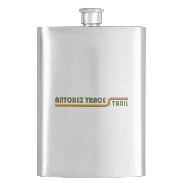 Natchez Trace Trail Hip Flask (Front)
