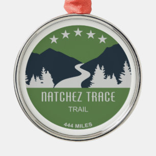 Natchez Trace Trail Metal Tree Decoration
