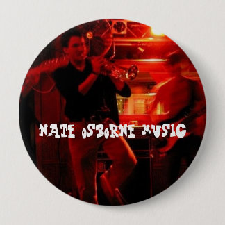 Nate Osborne Music 10 Cm Round Badge