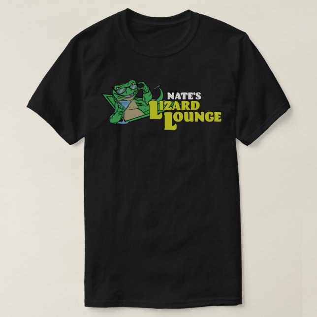 Nate&x27;s Lizard Lounge (&quot;The Rehearsal&quot T-Shirt (Design Front)