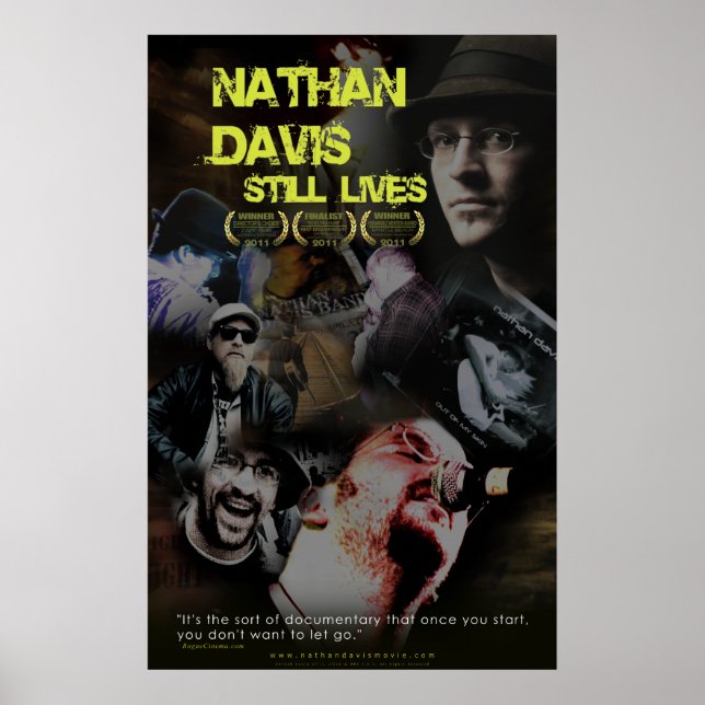 Nathan Davis Still Lives Poster (Front)