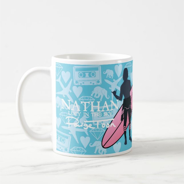 Nathan - "Lucy in The Sky" Quotes mug (Left)