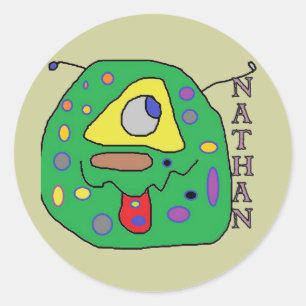 nathan monster stickers