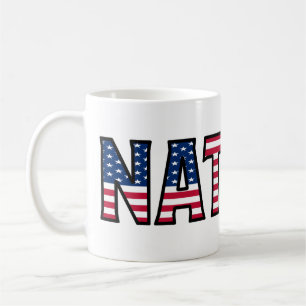Nathan Name Vorname USA styled Tasse Kaffeetasse Coffee Mug