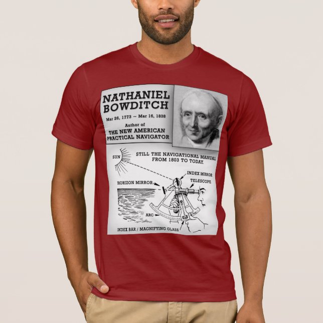 Nathaniel Bowditch T-Shirt (Front)