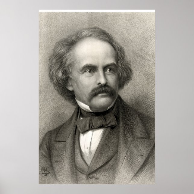 Nathaniel Hawthorne Poster (Front)