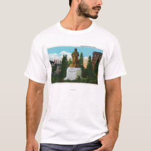 Nathaniel Hawthorne Statue View T-Shirt