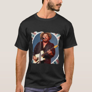 Nathaniel rateliff music album cover art typograph T-Shirt
