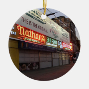 Nathans Coney Island Christmas ornament