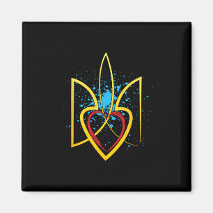 Nation Coat Arms Of Ukraine Ukrainian Kiev Homelan Magnet