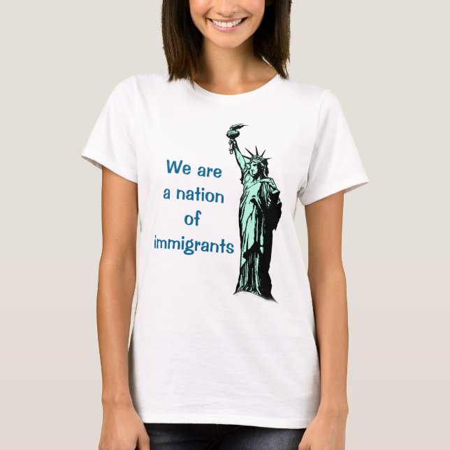 Nation of Immigrants Resist Shirt (Front)
