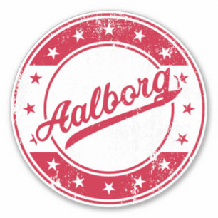 National - Aalborg Denmark Sticker