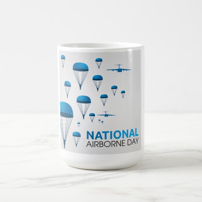 National Airborne Day Coffee Mug (Center)