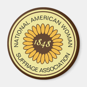 National Am. Womens Suffrage Assoc. commemorative Magnet
