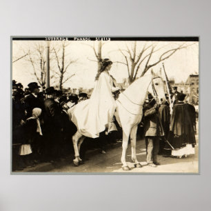 National American Woman Suffrage Assoc. Parade Poster