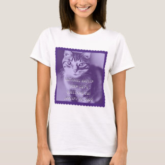 National Answer Your Cat's Questions Day  T-Shirt