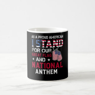 National Anthem - USA Flag Design Coffee Mug