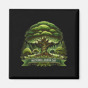 National Arbor Day Tree Care For A Happy Arbor Day Magnet