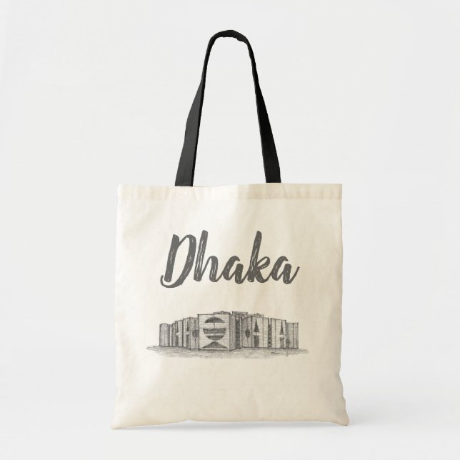 National Assembly Building, Dhaka, Bangladesh Tote Bag (Front)