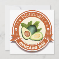 National Avocado Day Sign and Badge