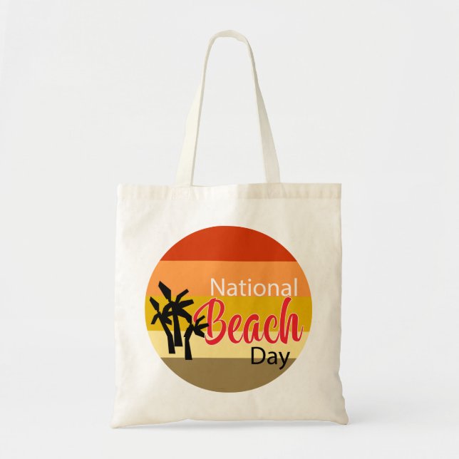 National Beach Day Tote Bag (Front)