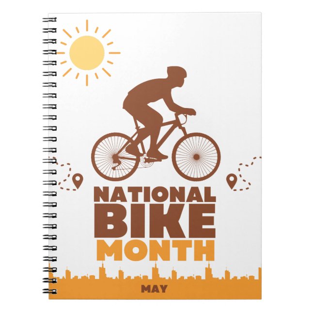 National Bike Month Notebook (Front)