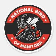 National Bird of Manitoba Funny Winnipeg Mosquito