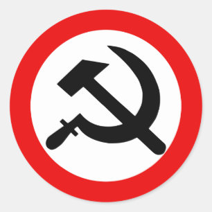 National Bolshevik Party, Colombia Political Classic Round Sticker